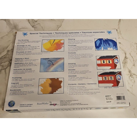 PaintWorks 73-91774 Paint by Number 11x14 BE A LIGHT - Picture 2 of 4